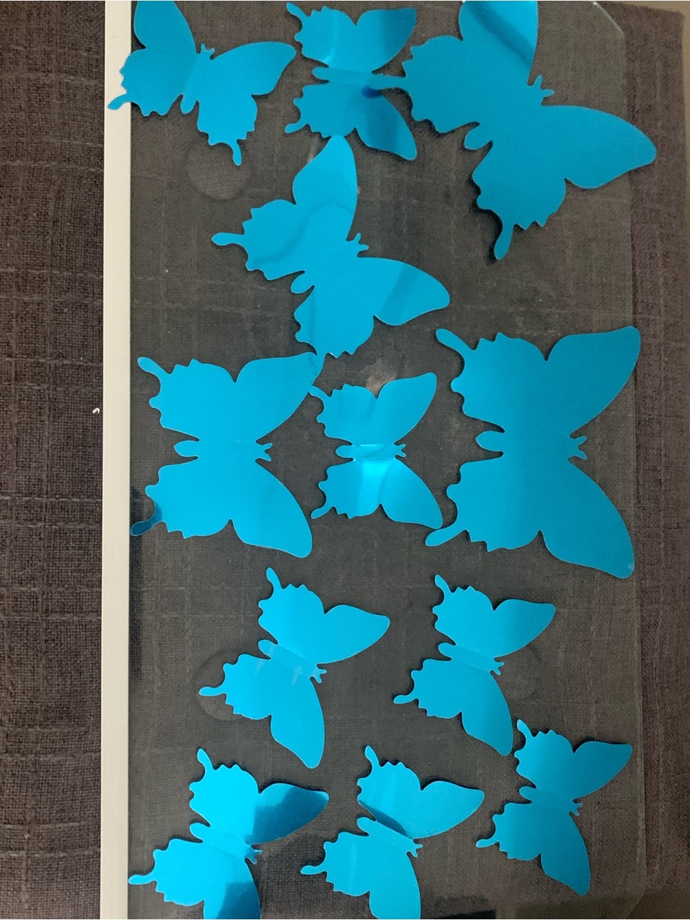 Blue Butterfly Wall Decals - Decorative Home Wall Decor